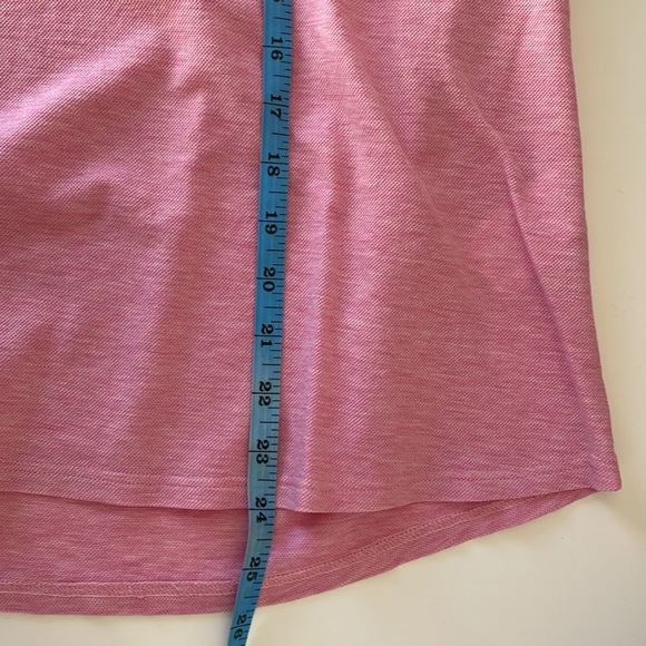 Eton Oxford Pique Contemporary Fit Popover Shirt Pink L - Picture 14 of 15